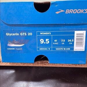 Brooks Glycerin GTS 20 Women's Athletic Shoes - Blue (3 pairs all women’s 9.5)